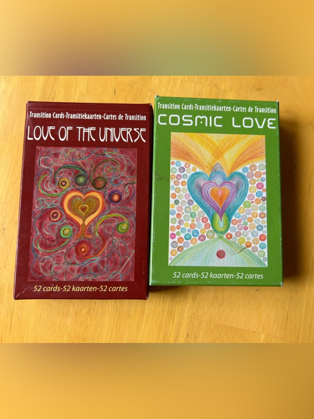 Cosmic Love and Love of the Universe Transition Cards